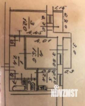 2-к квартира, вторичка, 47м2, 9/9 этаж
