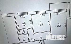 2-к квартира, вторичка, 48м2, 3/10 этаж