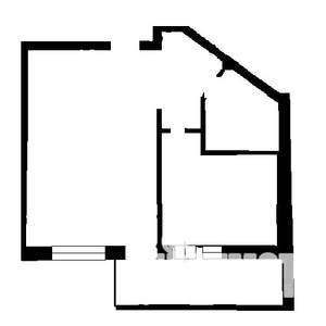 1-к квартира, вторичка, 38м2, 10/10 этаж