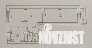 2-к квартира, вторичка, 45м2, 2/5 этаж