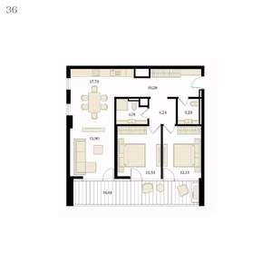 3-к квартира, вторичка, 88м2, 7/12 этаж