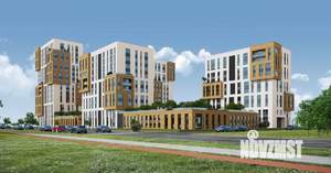 1-к квартира, строящийся дом, 39м2, 10/16 этаж