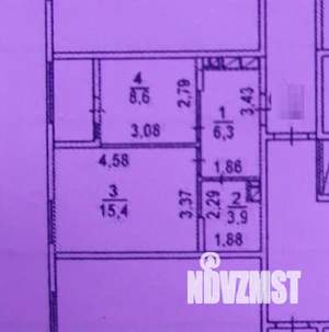 1-к квартира, вторичка, 39м2, 7/11 этаж