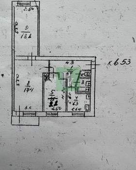 3-к квартира, вторичка, 58м2, 2/5 этаж