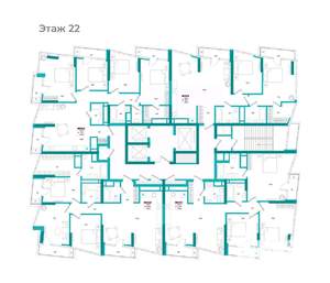 3-к квартира, вторичка, 109м2, 22/24 этаж