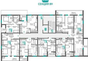3-к квартира, вторичка, 87м2, 5/9 этаж