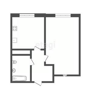 1-к квартира, вторичка, 37м2, 2/20 этаж