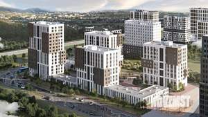 2-к квартира, строящийся дом, 58м2, 15/16 этаж