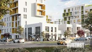 1-к квартира, строящийся дом, 34м2, 4/8 этаж