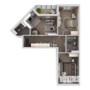 2-к квартира, вторичка, 66м2, 8/11 этаж