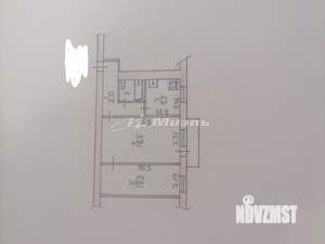 2-к квартира, вторичка, 45м2, 3/4 этаж