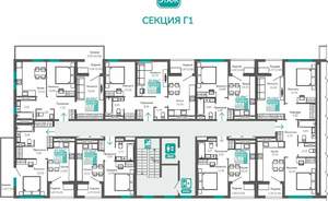 1-к квартира, вторичка, 30м2, 9/9 этаж