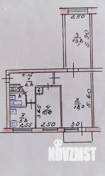 3-к квартира, вторичка, 60м2, 3/5 этаж