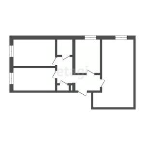 3-к квартира, вторичка, 77м2, 7/9 этаж