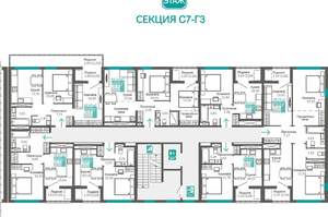 1-к квартира, вторичка, 30м2, 9/9 этаж