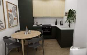 Студия квартира, строящийся дом, 41м2, 15/16 этаж