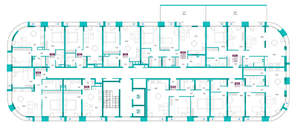 1-к квартира, вторичка, 45м2, 2/9 этаж