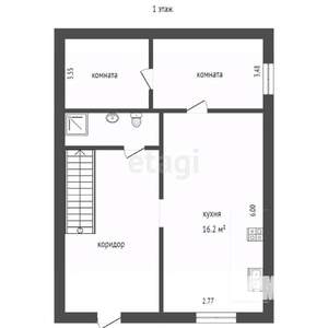 4-к квартира, вторичка, 100м2, 1/1 этаж