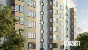 1-к квартира, строящийся дом, 34м2, 9/9 этаж