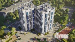 2-к квартира, строящийся дом, 67м2, 8/16 этаж