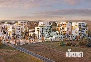 2-к квартира, строящийся дом, 69м2, 3/9 этаж