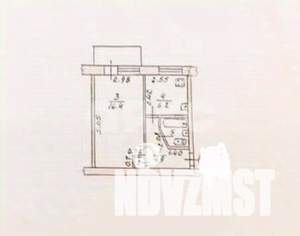 1-к квартира, вторичка, 35м2, 4/5 этаж