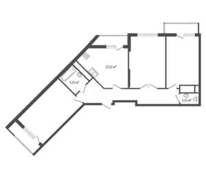 3-к квартира, вторичка, 106м2, 11/14 этаж