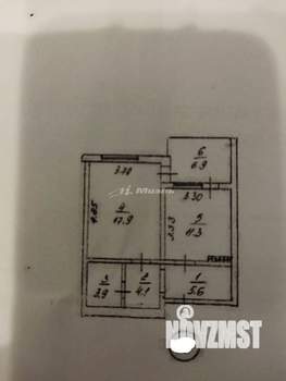 2-к квартира, вторичка, 50м2, 8/9 этаж