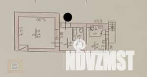 1-к квартира, вторичка, 36м2, 1/2 этаж