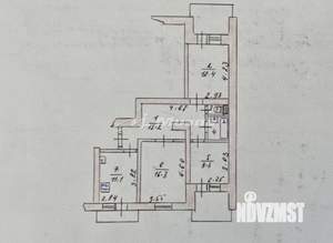 3-к квартира, вторичка, 65м2, 7/10 этаж