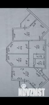 3-к квартира, вторичка, 127м2, 3/6 этаж