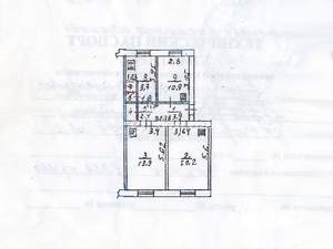 3-к квартира, вторичка, 69м2, 1/2 этаж