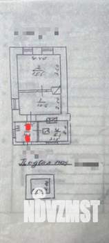 2-к квартира, вторичка, 39м2, 1/1 этаж