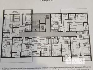 1-к квартира, сданный дом, 33м2, 4/7 этаж
