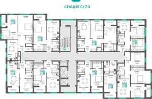2-к квартира, вторичка, 58м2, 5/16 этаж