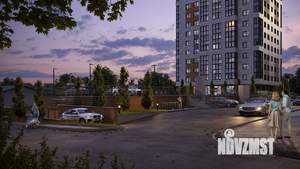 1-к квартира, строящийся дом, 45м2, 10/16 этаж