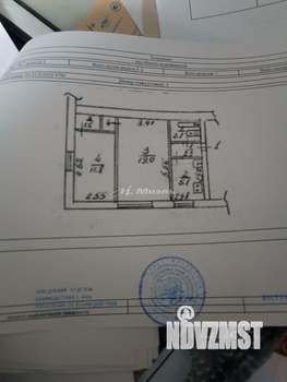 2-к квартира, вторичка, 44м2, 1/3 этаж