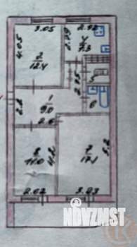 3-к квартира, вторичка, 64м2, 2/9 этаж