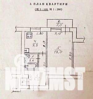 1-к квартира, вторичка, 38м2, 6/10 этаж