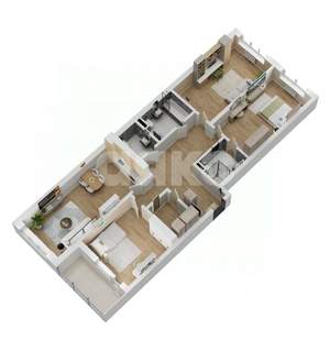 3-к квартира, вторичка, 88м2, 6/8 этаж