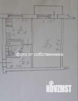 1-к квартира, вторичка, 32м2, 2/5 этаж