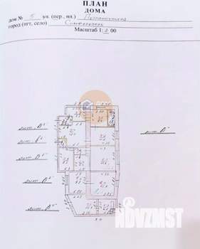 3-к квартира, вторичка, 60м2, 1/1 этаж