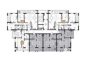 3-к квартира, строящийся дом, 116м2, 3/8 этаж