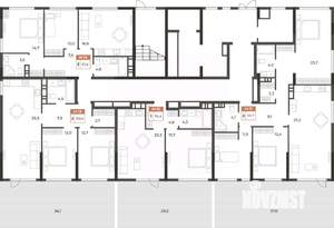 2-к квартира, вторичка, 132м2, 1/8 этаж