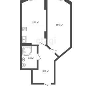 2-к квартира, вторичка, 68м2, 10/17 этаж