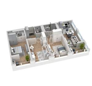 3-к квартира, вторичка, 80м2, 13/17 этаж