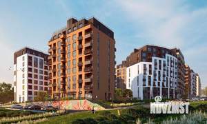1-к квартира, строящийся дом, 42м2, 2/9 этаж