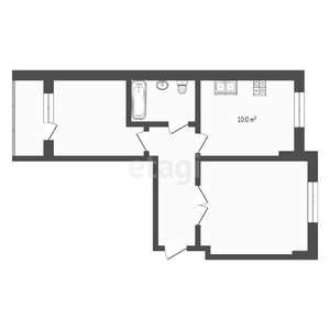 2-к квартира, вторичка, 56м2, 5/11 этаж