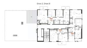 3-к квартира, вторичка, 102м2, 8/8 этаж