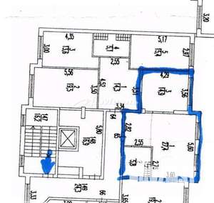 2-к квартира, вторичка, 48м2, 11/11 этаж